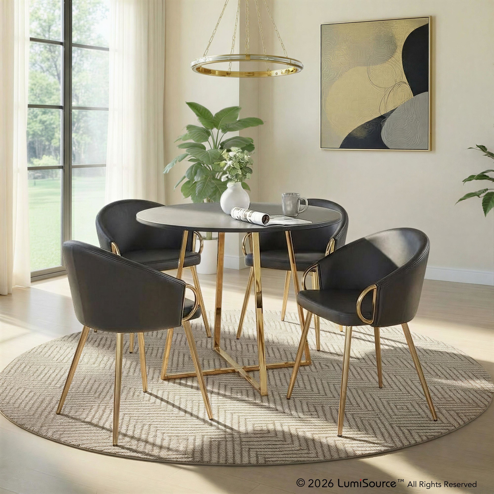 Cosmo-claire Dining Set - 5 Piece